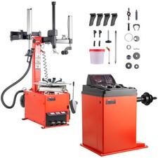 2.0 Hp Tire Changer Machine Wheel Balancer Tire Balancer With 18 Spindle