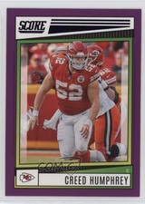 2022 Score Purple Creed Humphrey #114 0d7t
