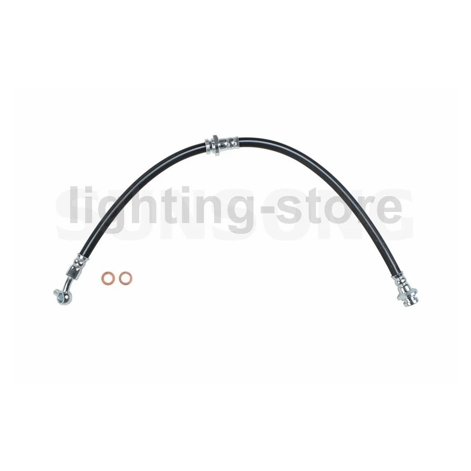 Línea de freno hidráulico de manguera de freno delantero trasero 4 para Nissan Altima 2007 Foto 3 de 4