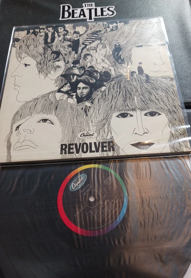 The Beatles * REVOLVER * US  1st press * RECORD CLUB * ST 82576 * RARE * EX - Image 2 of 4