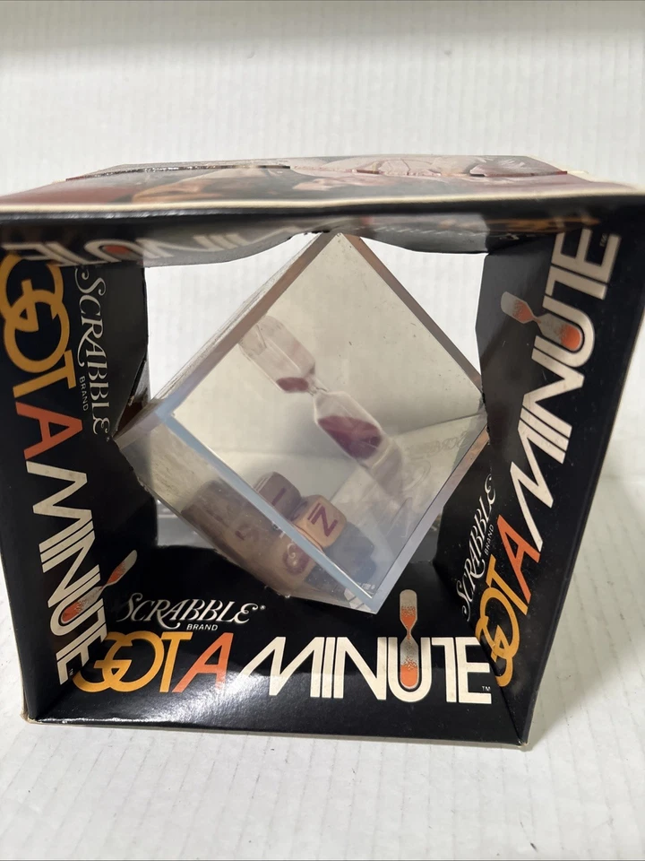 Vintage Scrabble Got A Minute Spelling Dice Game Acrylic No.97 Version 1970’s - Image 3 of 4