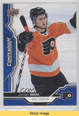 2018-19 Upper Deck Compendium Blue Jordan Weal #289 READ 1iq