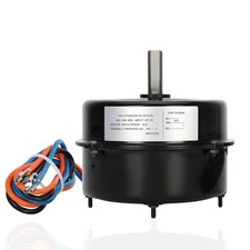 Motor Ventilador 621919, Motor Ventilador Condensador 1/10 hp con 1100 RPM, 208/230V, Compatible...