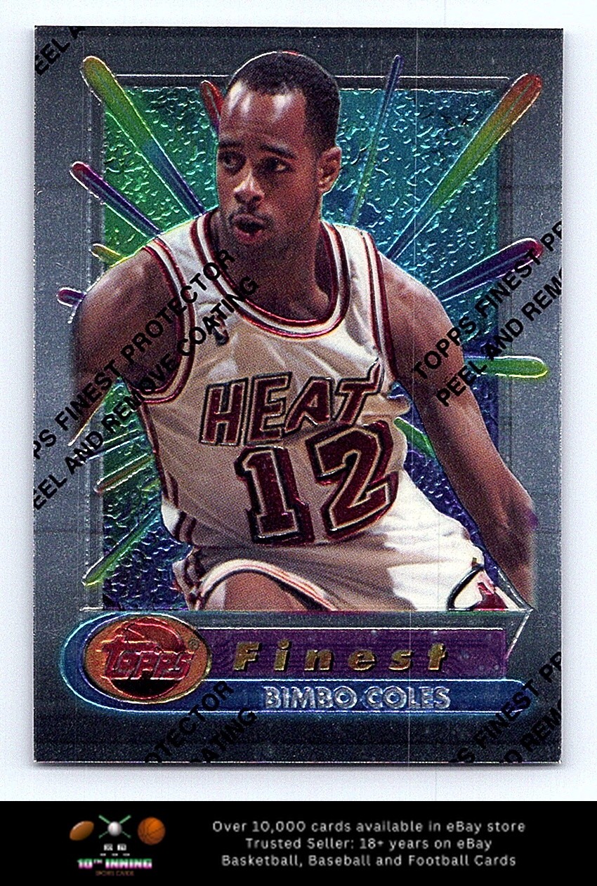 1994-95 Finest BASKETBALL #49 Bimbo Coles