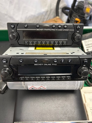 Becker Traffic Pro High Speed and Online Pro, with instruction manuals and CD's