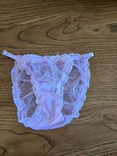 NWT FREE PEOPLE INTIMACY Women's Pink Heart To Heart Bikini Undies Sz XS