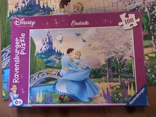 Ravensburger Puzzle Cinderella, 100 Teile, vollständig von 2005, Vintage