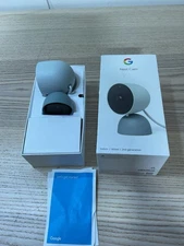 Google Nest Cam 2nd Gen Wired Indoor Security Camera White GJQ9T