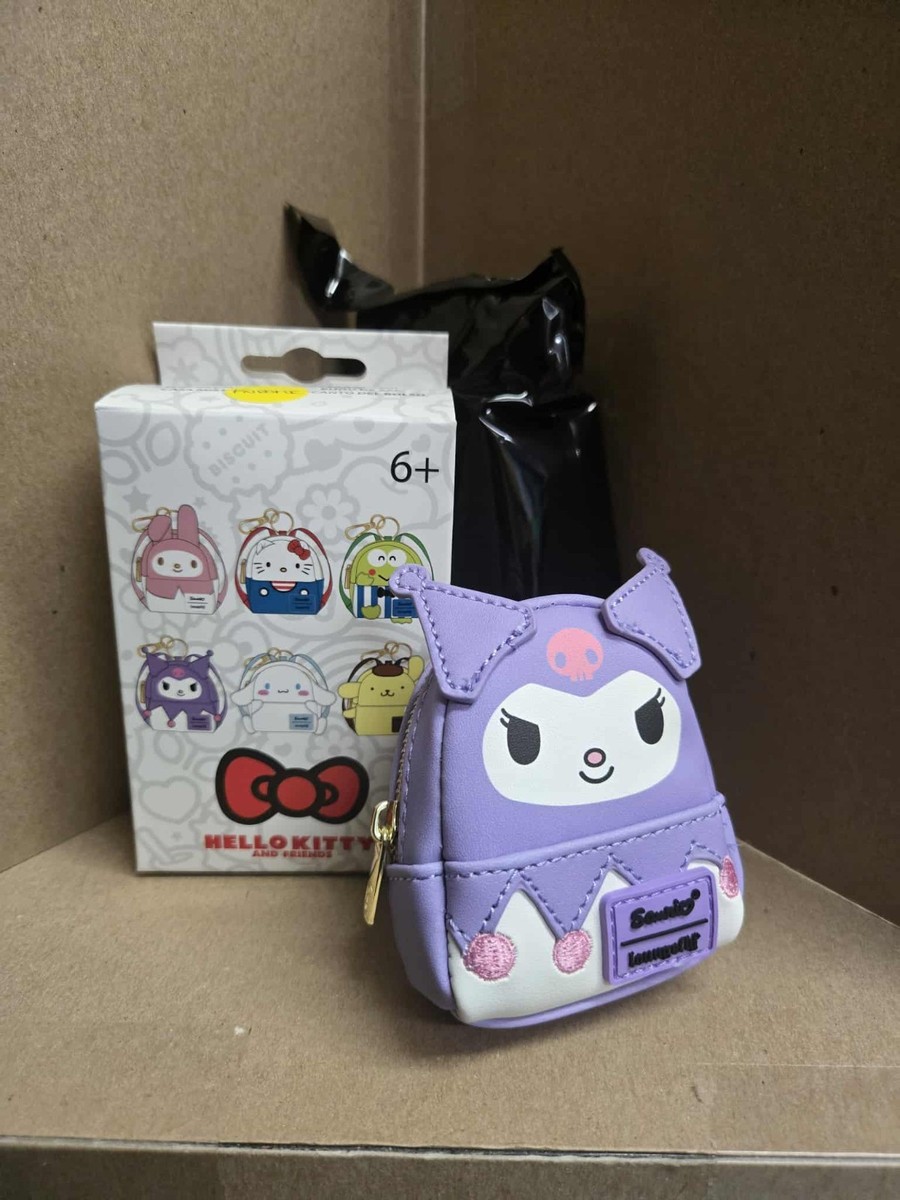 hello kitty backpack keychain and Friends x Loungefly Strawberry Shortcake Mini Blind Box its perfect for adding a touch of Hello Kitty to your keys or bag Loungefly Sanrio Hello Kitty and