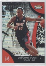 2007-08 Topps Finest Refractor Daequan Cook #96 2u3