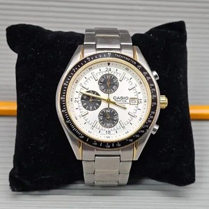 Casio Edifice Combo Chronograph Men's Watch Lightly Used