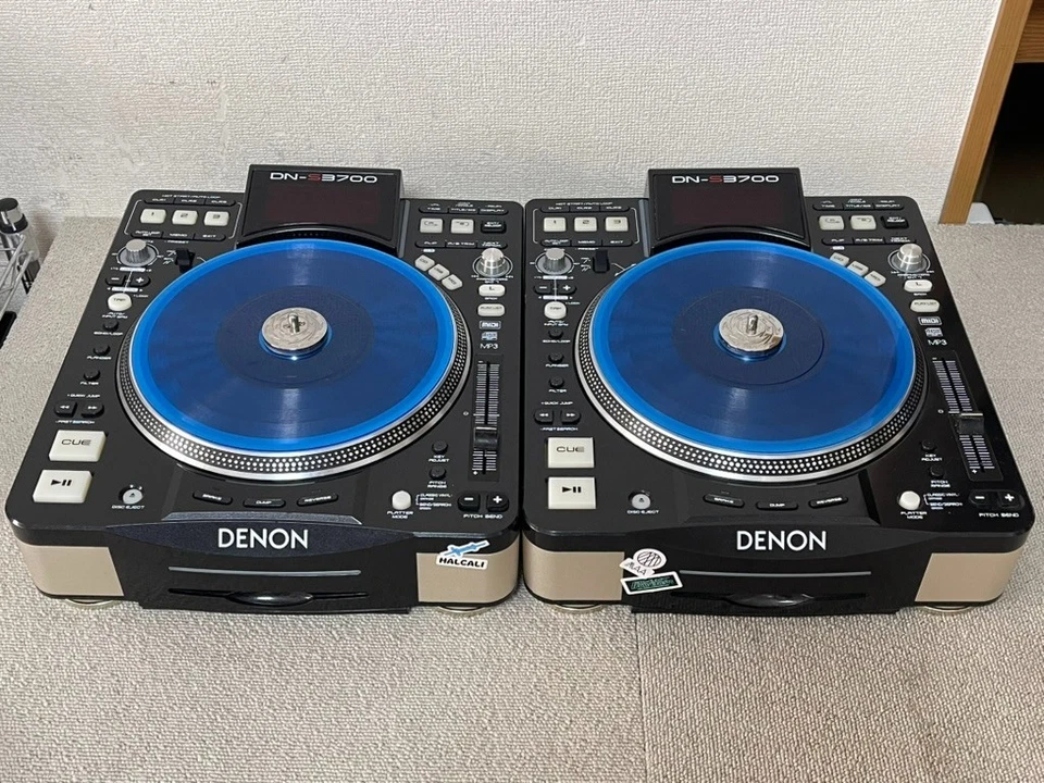 Denon DJ DN-S3700 Pair Built-in Power Cable Manufactured in 2009 Tested Working - Image 2 of 4