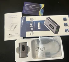 Wireless CarPlay Adapter for iPhone, 3X Faster Auto-Connect, No Lag, Plug & Play