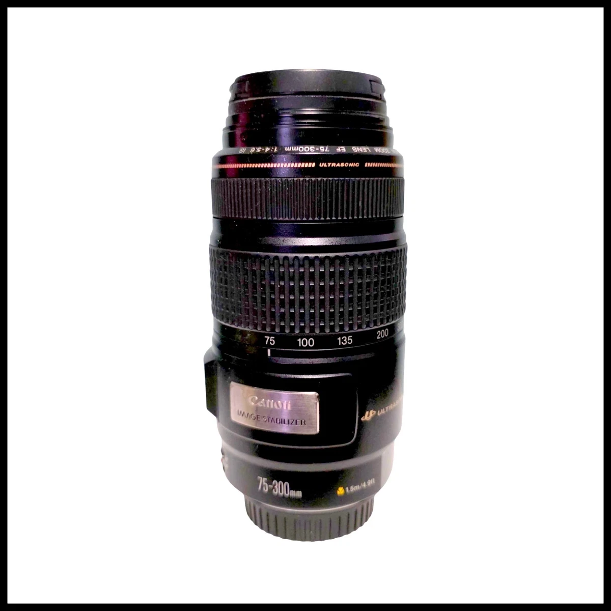 Canon 75-300mm f/4-5.6 Camera Lenses for sale | eBay