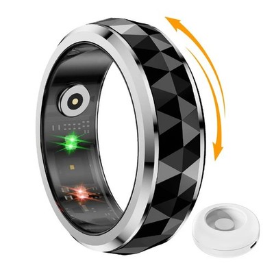 5ATM Wasserdicht Fidget Spinner Smart Ring Gesundheitsmanagement Schlafmonitor