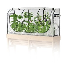 Greenhouse Frame & Multi Cover Set for VegTrug Wall Hugger 1.8m