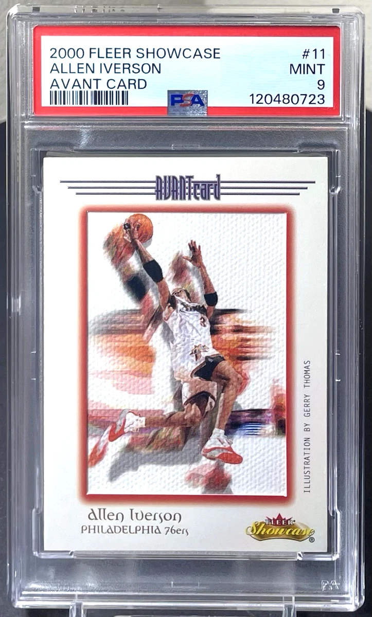 その他 2000 Fleer Allen Iverson Autographics Fleer Allen Iverson Basketball 2000-01 Season Sports Trading Cards
