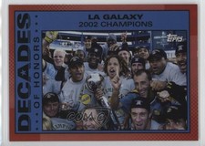 2025 Topps MLS 30th Anniversary Collection Red Foil 1/5 LA Galaxy #DOH-7 1g40