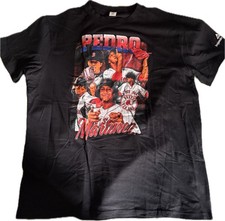 Boston Red Sox Shirt Mens XL Black Graphic Pedro Martinez Baseball*NEW-NO TAGS*