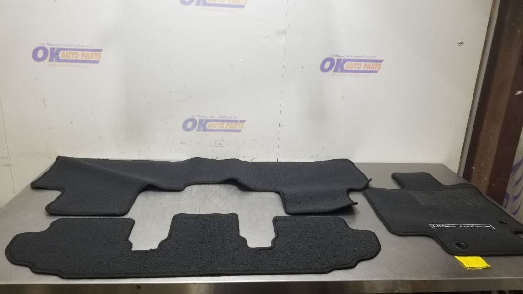 22 2022 TOYOTA HIGHLANDER CARPET FLOOR MAT SET FRONT REAR LEFT RIGHT