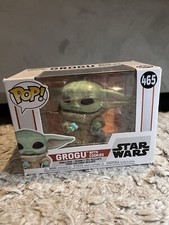 Funko POP! Star Wars The Mandalorian Grogu con galletas #465