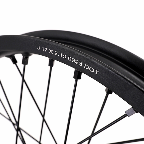 KKE 2.15*17/2.5*17 Wheels Rims Fit Sur Ron Light Bee-X 2019-2025 eBike CNC Black - Picture 5 of 12