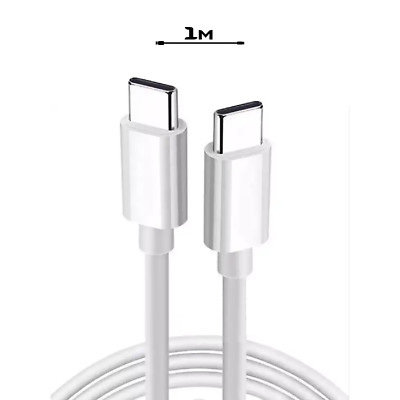 Typ C Ladekabel USB C Datenkabel für Samsung Huawei Xiaomi Schnellladekabel weiß
