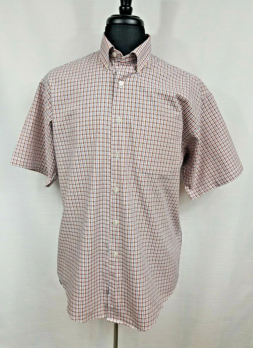 Haggar short sleeve dress best sale shirts