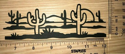5 SOUTH WEST DESERT cactus cardstock paper die cut embellishments