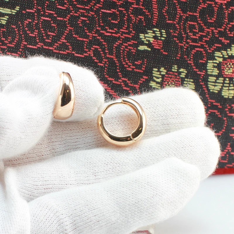 Half hoop deals huggie earrings