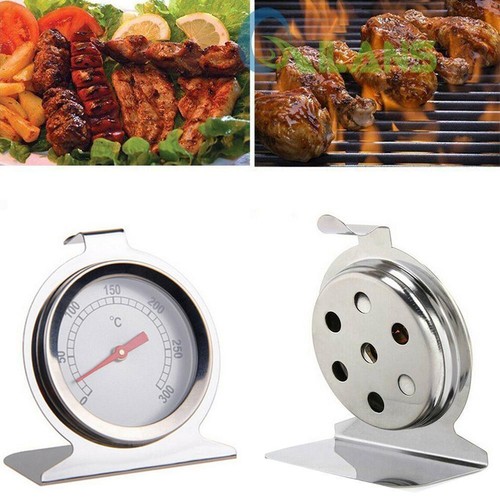 Ofenthermometer Herd Temperatur Stahl Anzeige Qualität 300ºC Neu HEISS - Bild 2 von 11