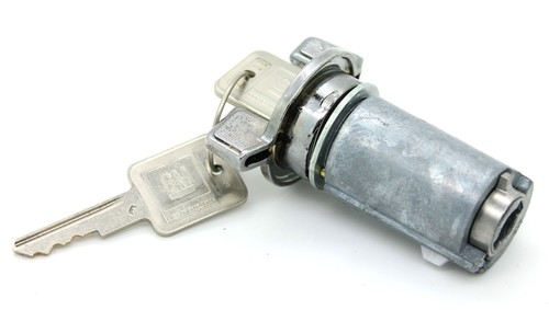 NEW OEM Ignition Lock Cylinder w/GM Keys / FITS LISTED 1969-1978 GM MODELS - Picture 4 of 7
