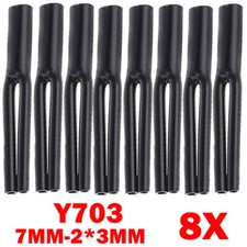 8PC 7mm-2 3mm Speaker Cable Pants Y Splitter Wire Pant Boots Audio Subwoofer HOT