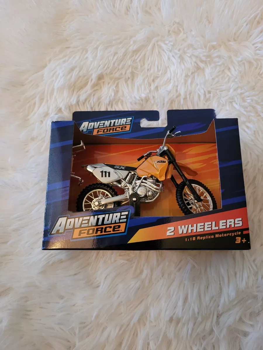 Adventure Force NEW Motorcycle KTM SX520 2 Wheelers 1:18 Dirt Bike  Motocross NIB