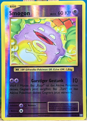POKEMON - Evolutions - Smogon - 50/108 - REVERSE HOLO - deutsch