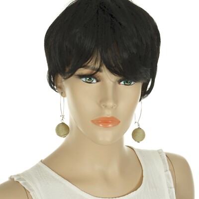 KOHL'S ''COLOR'' NEUTRAL or BEIGE Thread-Wrap BALL Long DANGLE EARRING Kidney Wire