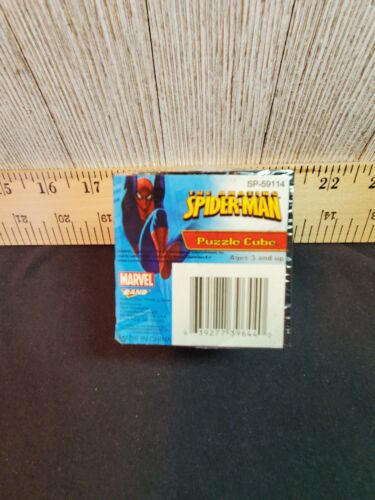 2008 Marvel-Rand "THE AMAZING SPIDERMAN PUZZLE CUBE" sp-59114 (2 1/4  Cubed) NIP - Picture 1 of 10