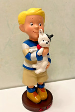 Rare Statuette figurine résine Les triplés BD Nicole Lambert 22cm garçon et Toto