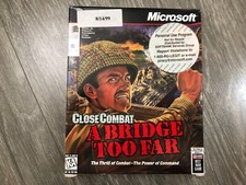 CLOSE COMBAT: A Bridge Too Far MICROSOFT PC Game Sealed New