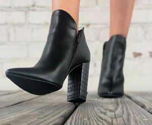 black booties size 5