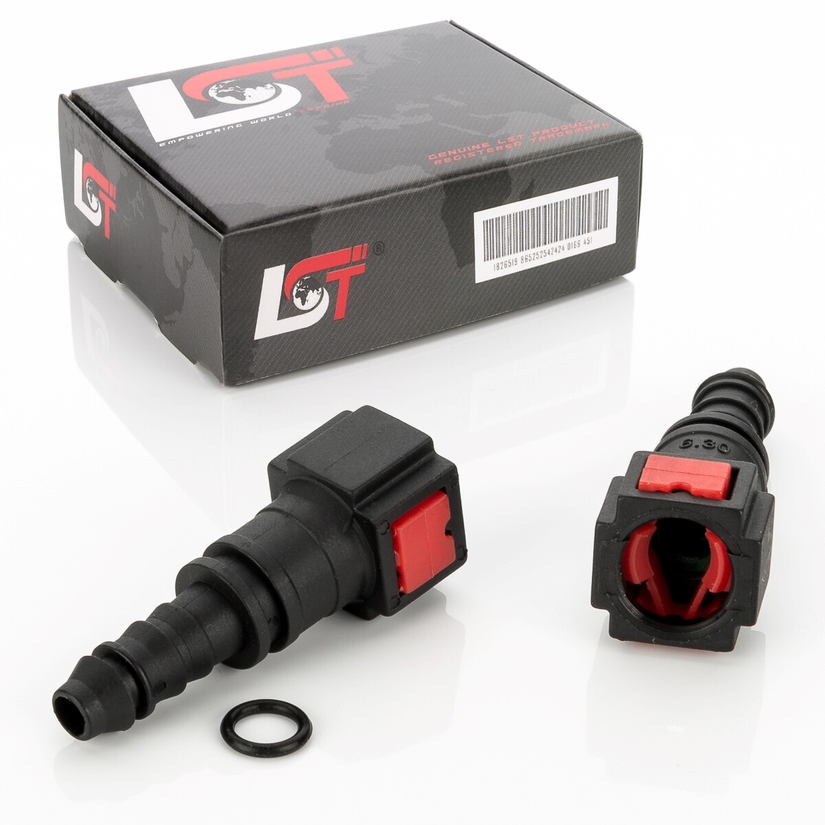2X Fuel Line Quick Disconnect Connector Hose Coupling 6.3 X 8Mm