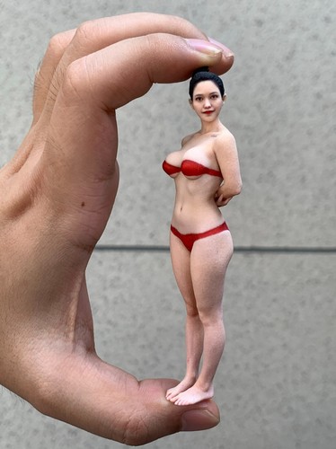 1/18 1/16 1/12 Miniatures Sexy Motor Show Model Girl Szene Figur für Auto Spielzeug - Bild 9 von 21