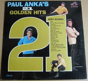 Paul Anka's 21 Golden Hits | eBay