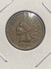 1904 Indian Head Cent - AU - As Shown! (#0658)