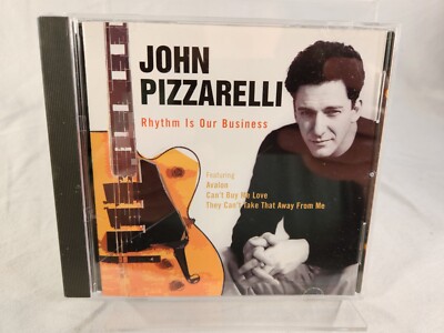JOHN PIZZARELLI - Rhythm Is Our Business - CD - EUC - Fast FREE Ship