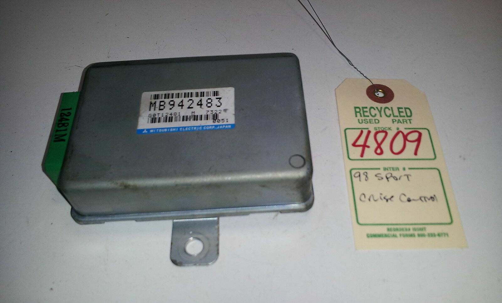 1997 Mitsubishi Montero Sport Cruise Control Module MB942483 for