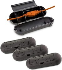 KOVOT Extension Cord Safety Cover Protectors 4 Pack OPEN BOX 