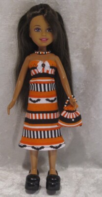 Handmade Clothes for 10'' Dolls, Dress, Necklace, Purse #StarTeam 68