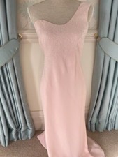  Pink, One Shoulder Evening Dress -  After Six - Ronald Joyce - Size 14