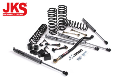 JKS J-Venture 2'' Lift Kit w/ Fox Adv Shocks For 21-25 Jeep Wrangler 4XE JL 4DR